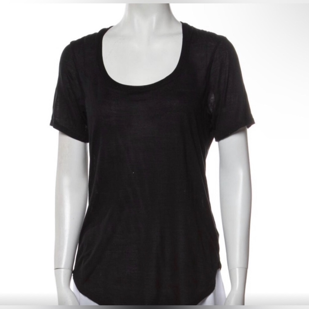 ATM Anthony Thomas Melillo Black Short Sleeve Tee